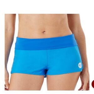 Roxy’s Small Women Swim Stretchy Board Shorts with UPF 50+ 2” Rolldown Seam
